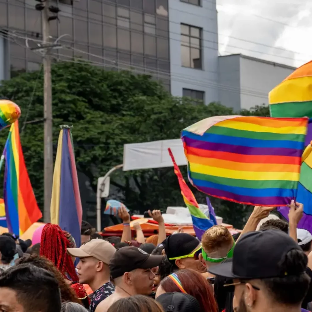 Marcha LGBTQ+ en Medellín 2